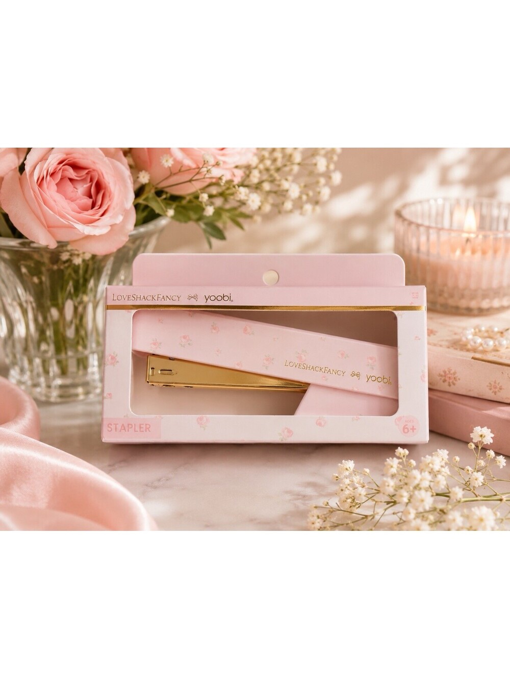 LoveShackFancy x Target - Yoobi Blooming Heirloom Stapler Love Shack Fancy NEW